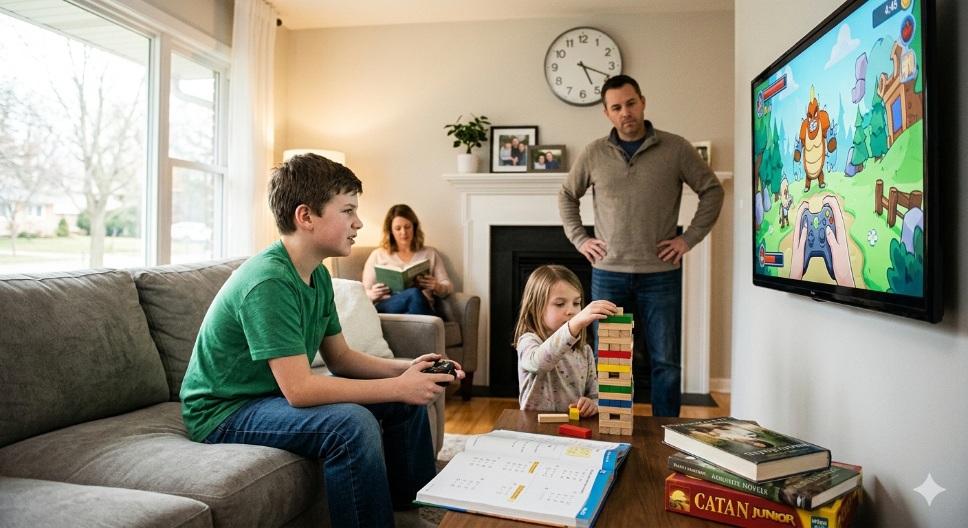 How Much Gaming Time Is Too Much for Kids?