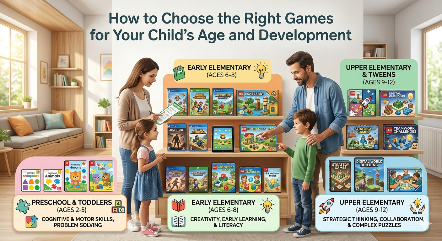 How to Choose the Right Games for Your Child’s Age and Development