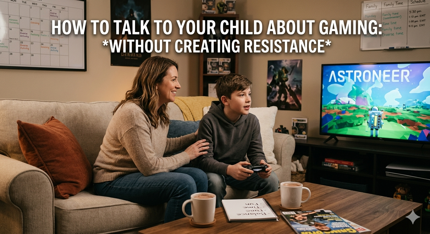 How to Talk to Your Child About Gaming Without Creating Resistance