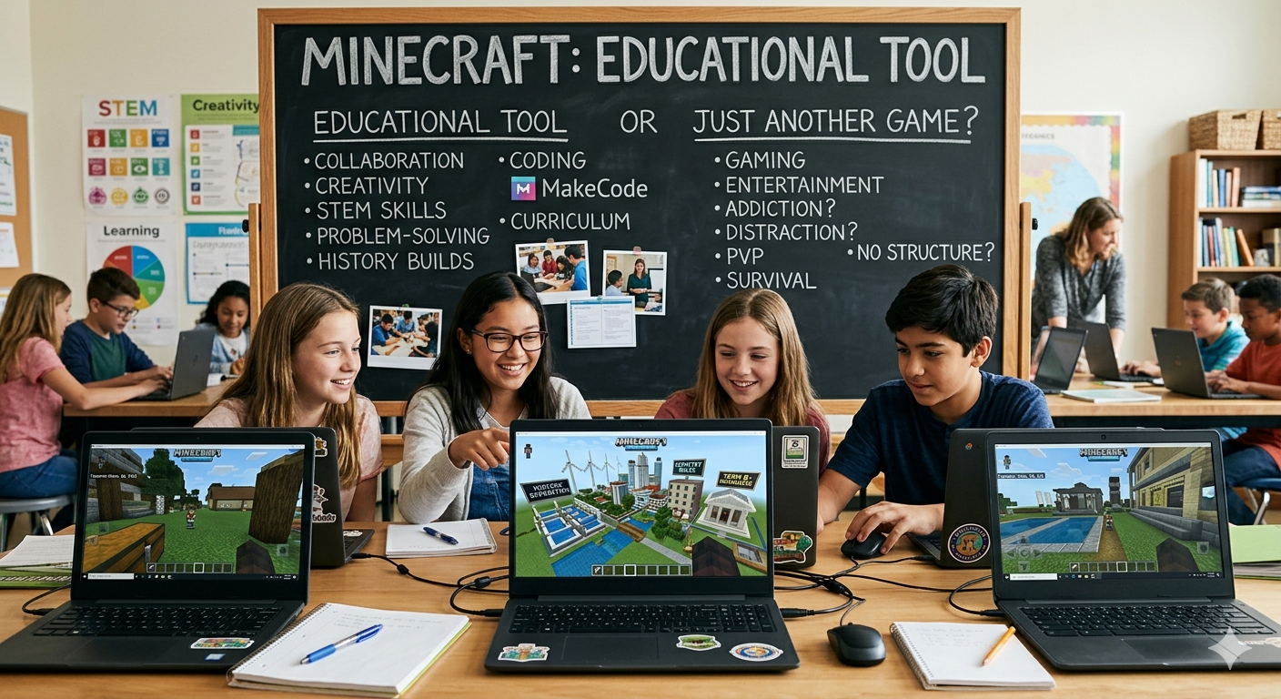 Minecraft: Educational Tool or Just Another Game?