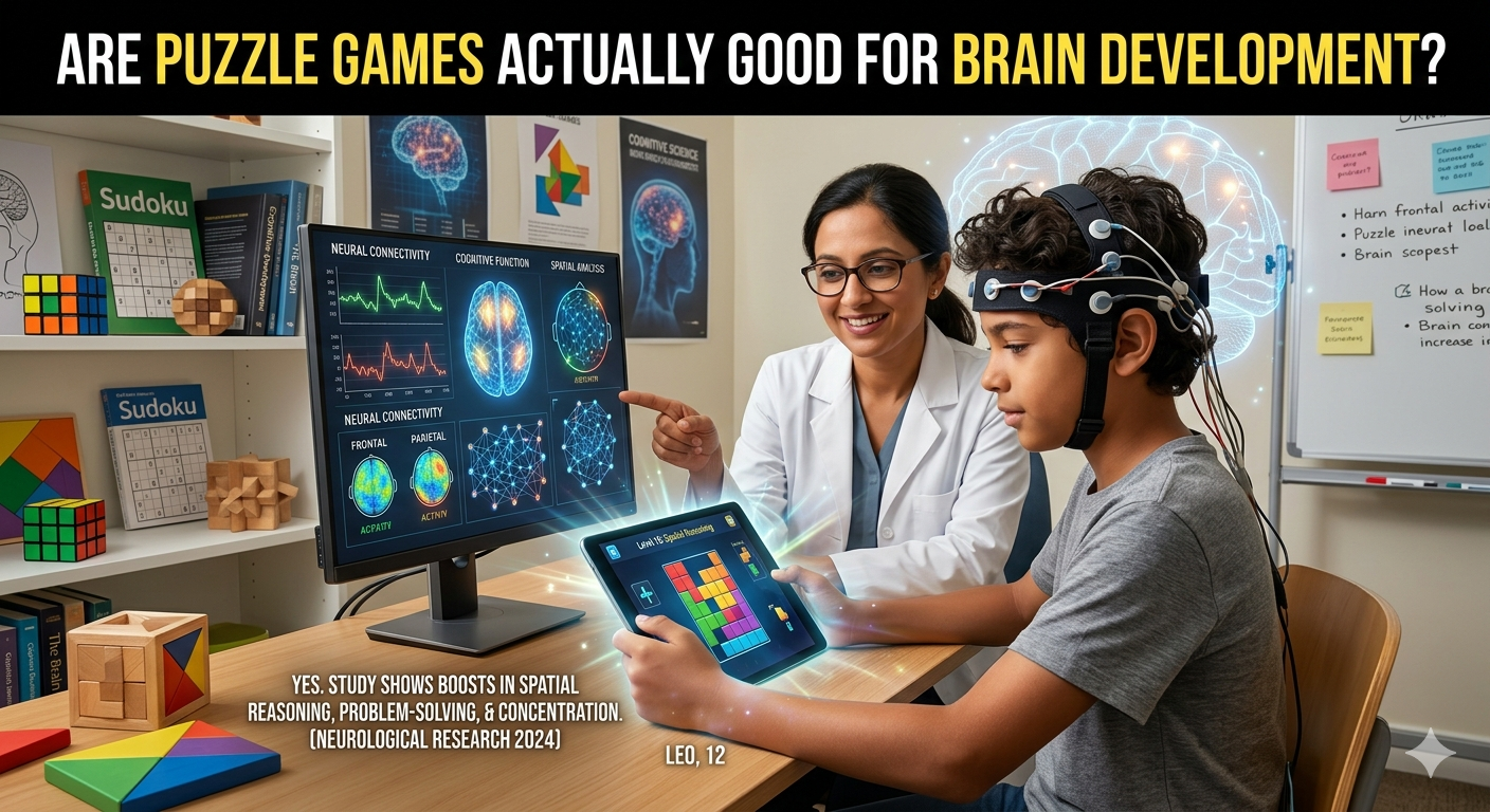 Are Puzzle Games Actually Good for Brain Development?